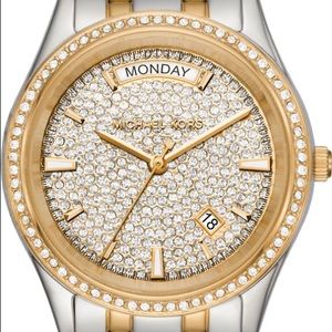 MICHAEL KORS KILEY PAVE LADIES WATCH MSRP $350